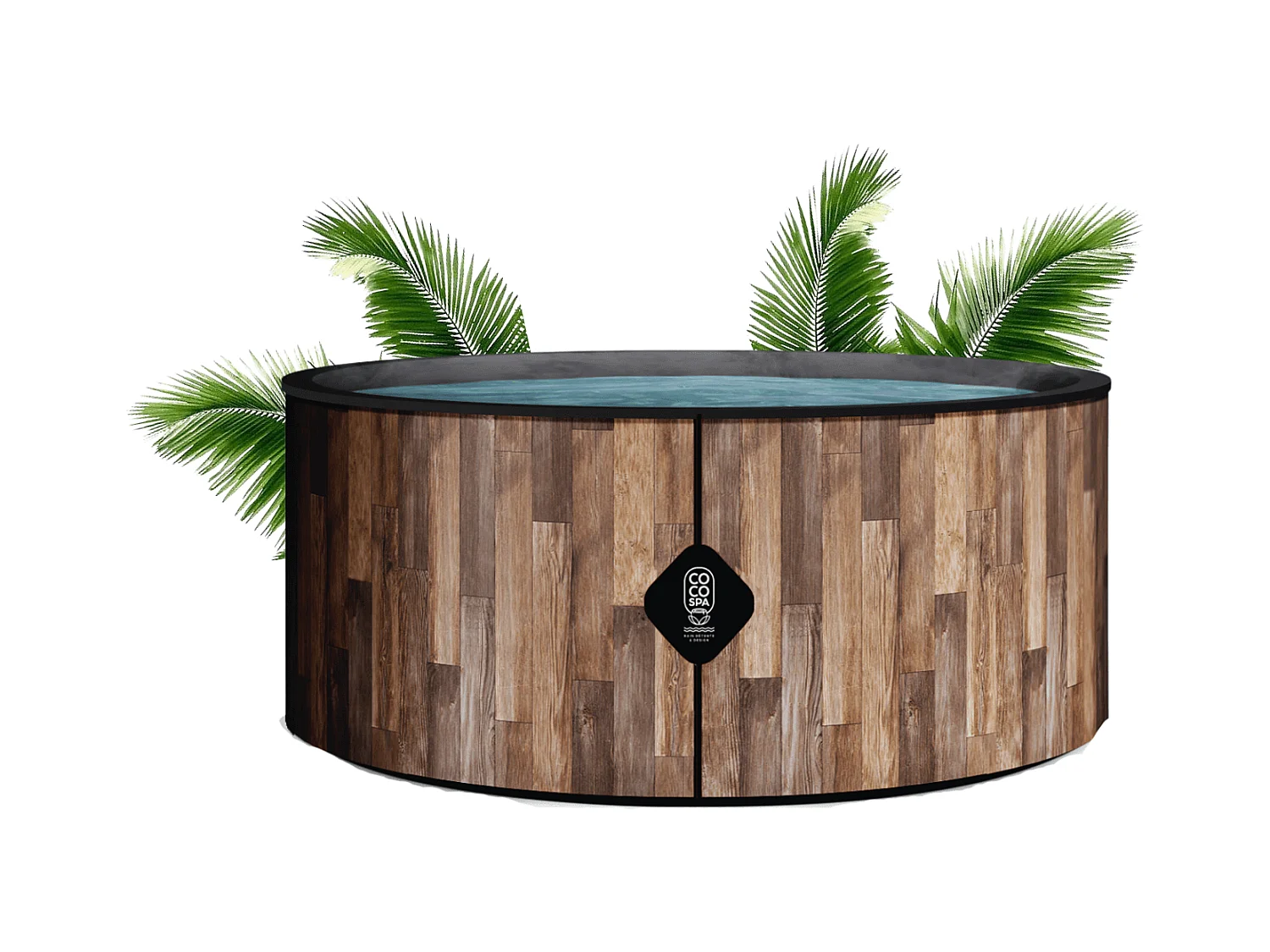 Spa Gonflable Nordik | 180 Cm De Diamètre | 1100 Litres | Moteur 2240 W | Jusqu'à 6 Personnes