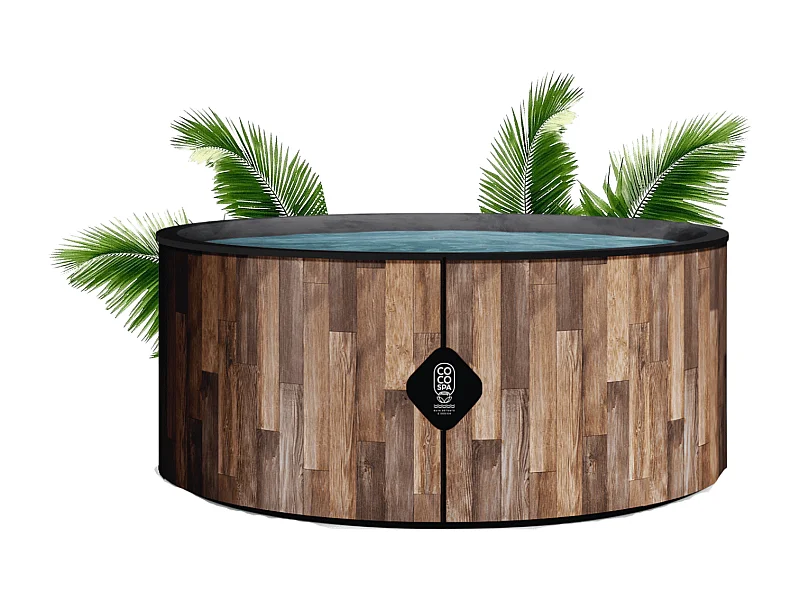 Opblaasbare Spa Nordik Coco Spa  | 180 cm Diameter | 1100 Liter | 2240 W Motor | Voor maximaal 6 Personen