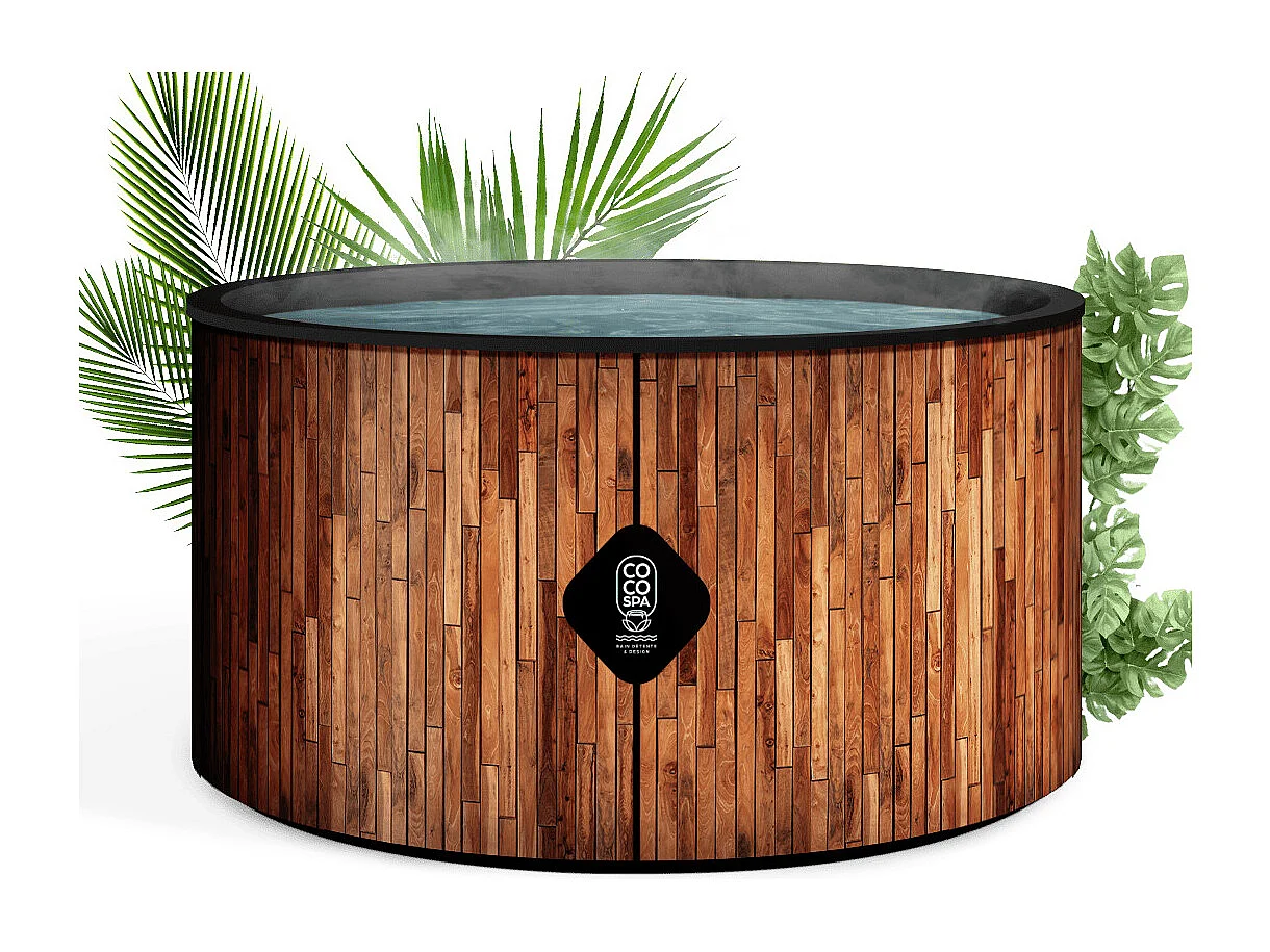 Coco Spa Bali Spa Gonflable - 150 Cm De Diamètre - 800 Litres - Moteur 2240 W - 2 à 4 Personnes