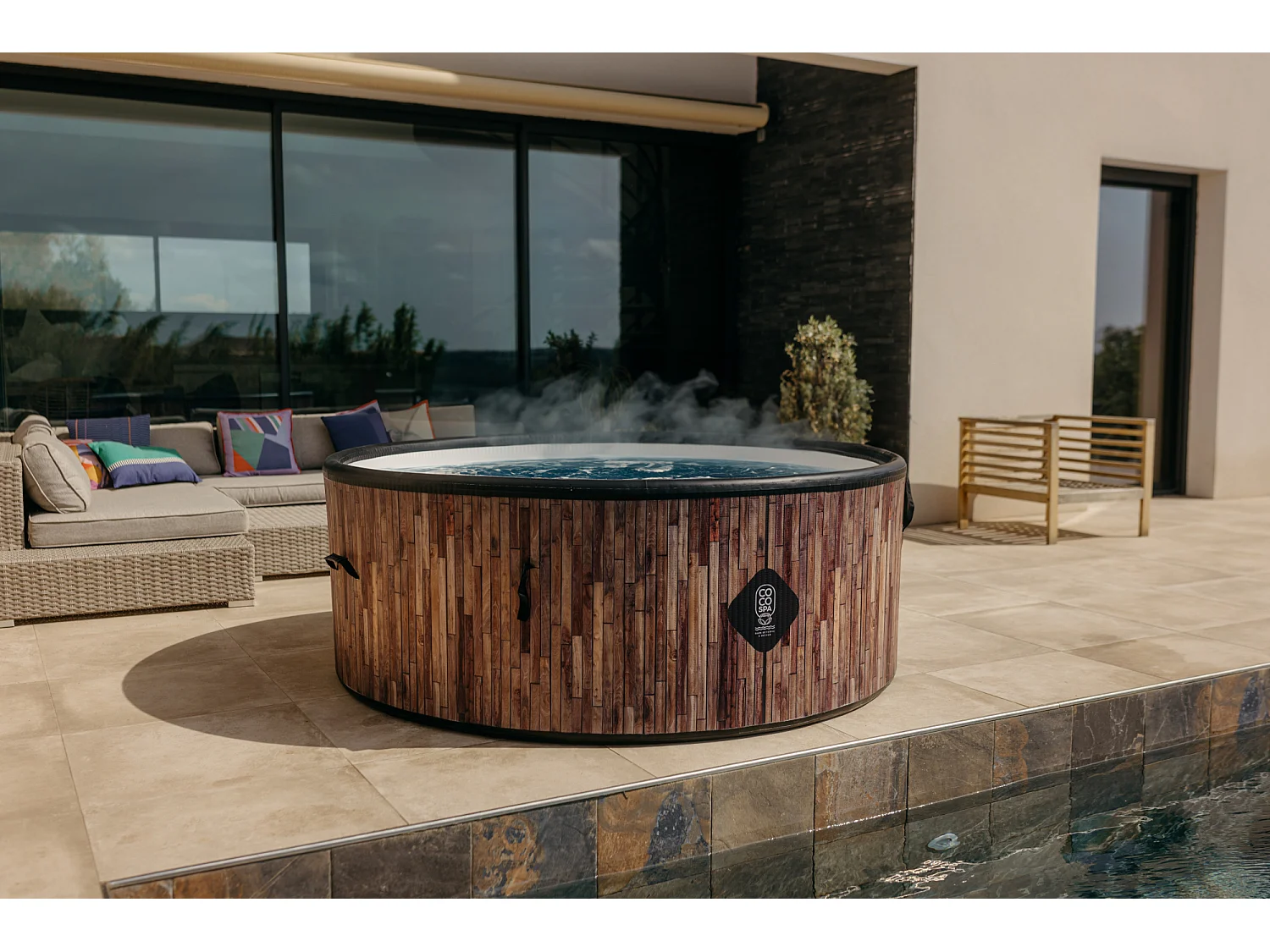 Spa Gonfiabile Bali | Diametro 180 cm | 1100 Litri | Motore da 2240 W | Fino a 6 Persone