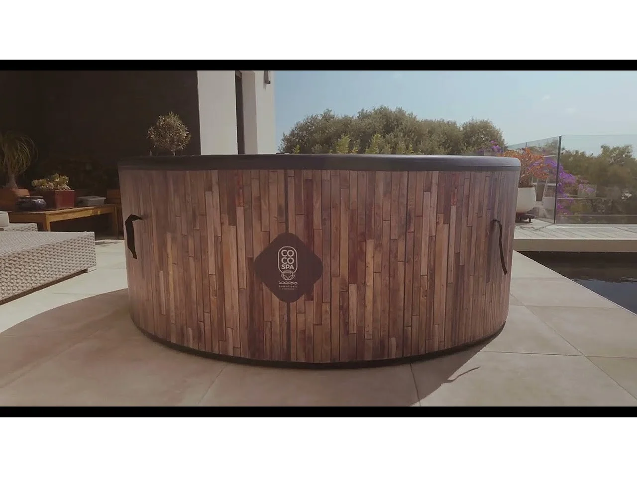 Spa Gonflable Bali Coco Spa Coco Spa | 180 Cm De Diamètre | 1100 Litres | Moteur 2240 W | Jusqu'à 6 Personnes