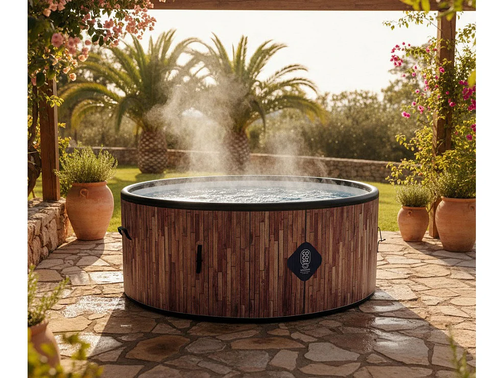 Spa Gonflable Bali Coco Spa Coco Spa | 180 Cm De Diamètre | 1100 Litres | Moteur 2240 W | Jusqu'à 6 Personnes