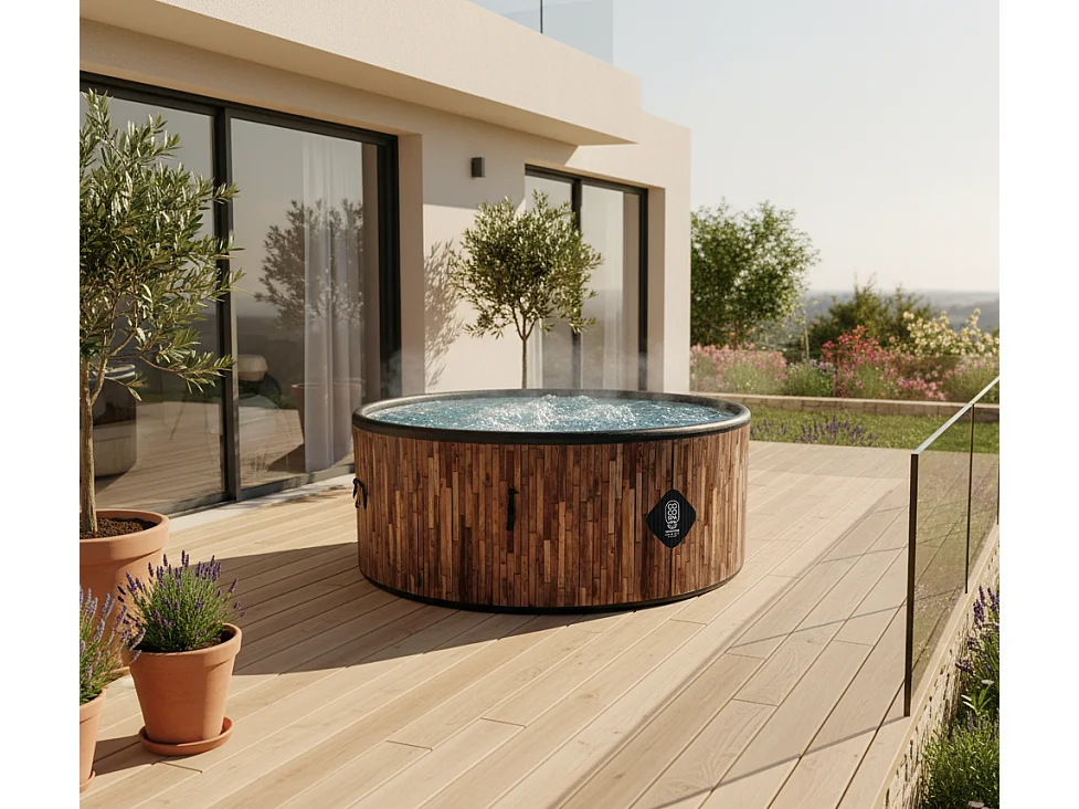 Spa Gonflable Bali Coco Spa Coco Spa | 180 Cm De Diamètre | 1100 Litres | Moteur 2240 W | Jusqu'à 6 Personnes