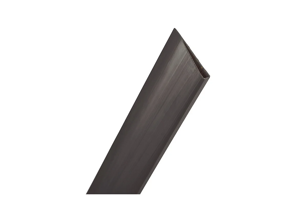 PERFIL REMATE U CAÑIZO PVC 1.5M ANTRACITA