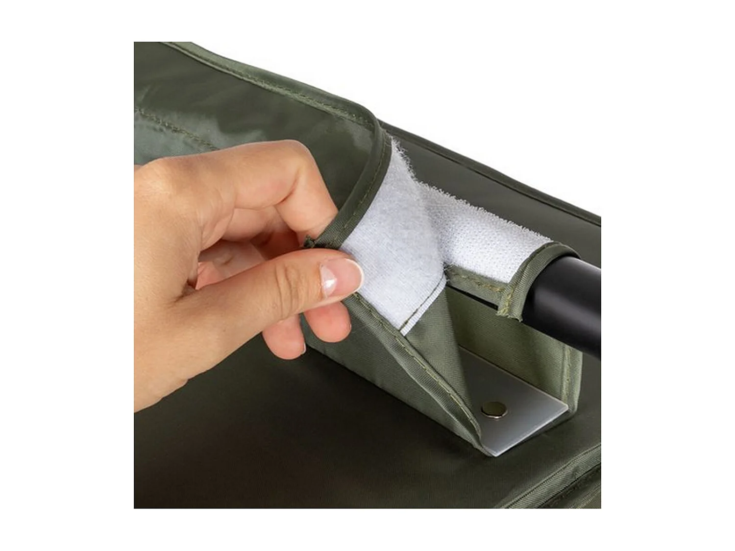 Lot de 6 étagère souple à suspendre, organisateur suspendu de placard, rangement avec 7 compartiments - Longueur 30 x Profondeur 15 x Hauteur 105 cm