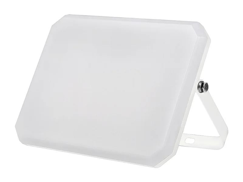 Foco LED blanco para exterior, 230 V, 30 W, 4000 K, cubierta lechosa, 3000 lm, 140 x 100 x 25,7 mm