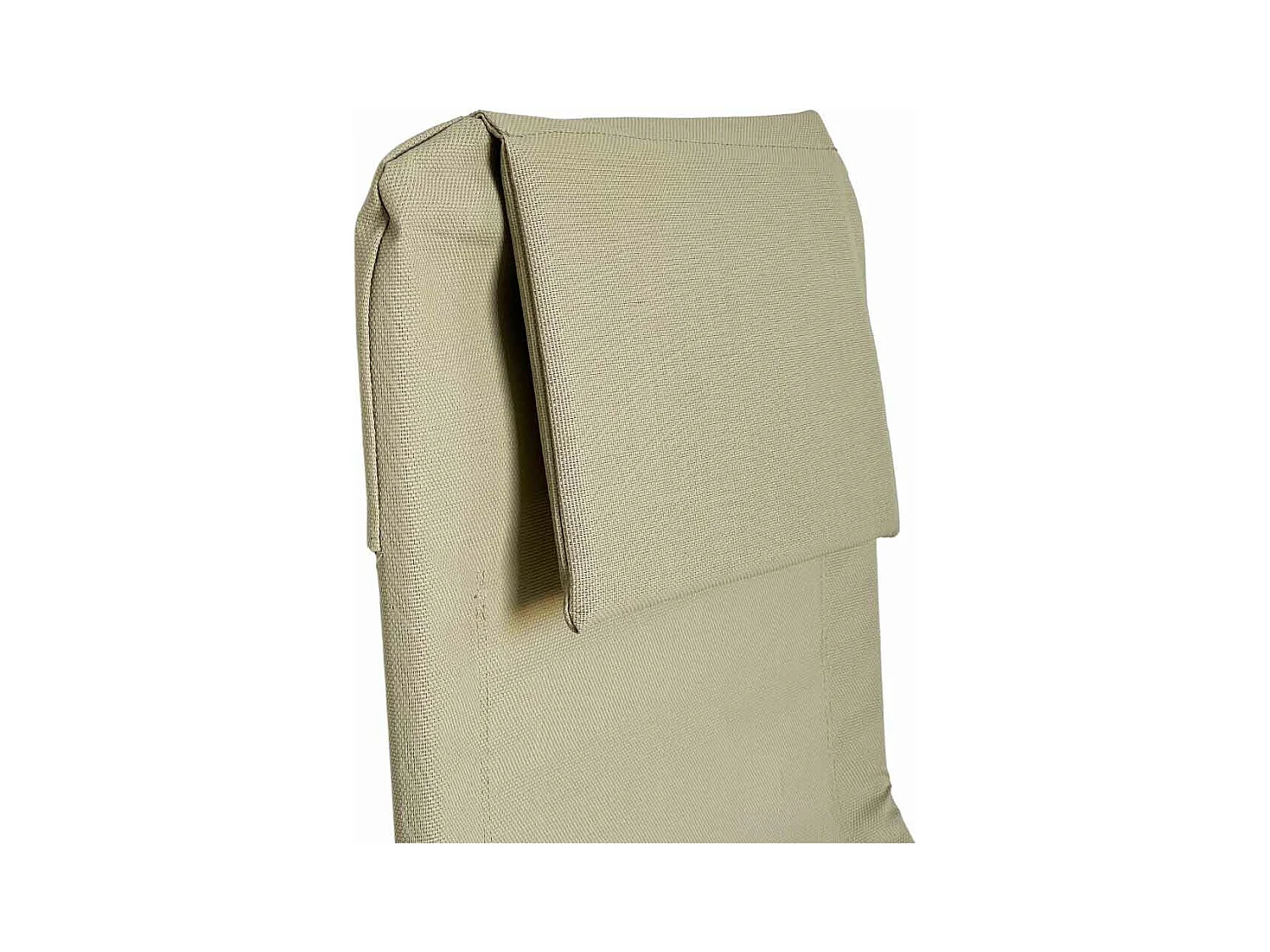 Chaise longue pivotante en métal Beachtlux beige écru, nouveauté 2024