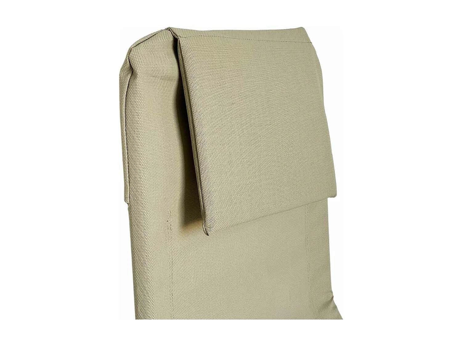 Chaise longue pivotante en métal Beachtlux beige écru, nouveauté 2024