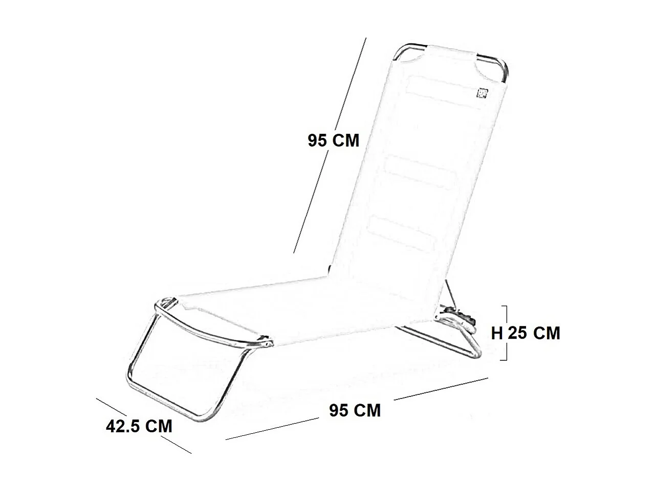 Jolly fiam orange cot 031tx ar en aluminium