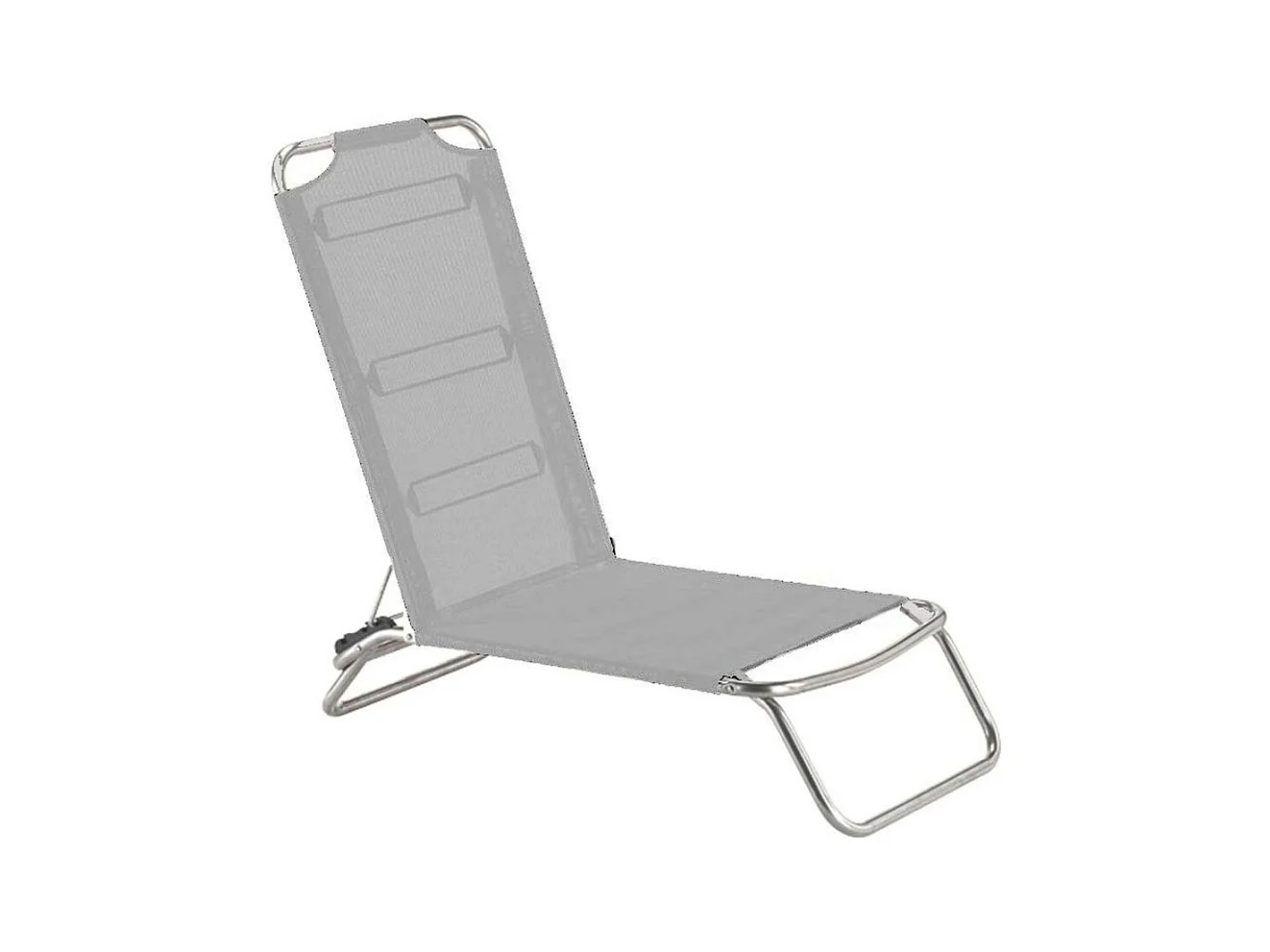 Lettino jolly fiam grigio 031tx bigr in alluminio