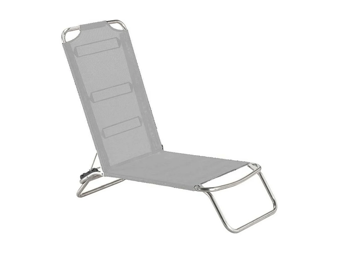 Lettino jolly fiam grigio 031tx bigr in alluminio