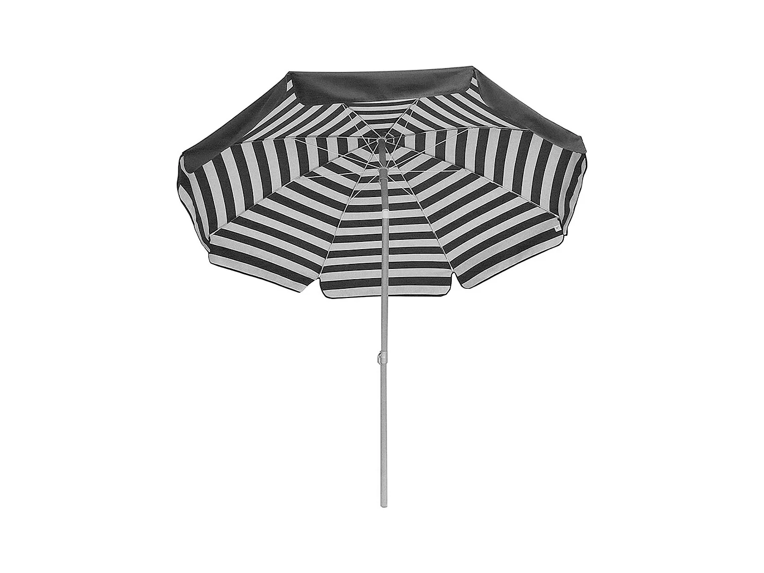 Ombrellone tondo Maffei art. 181 Venezia fantasia a righe colore grigio scuro