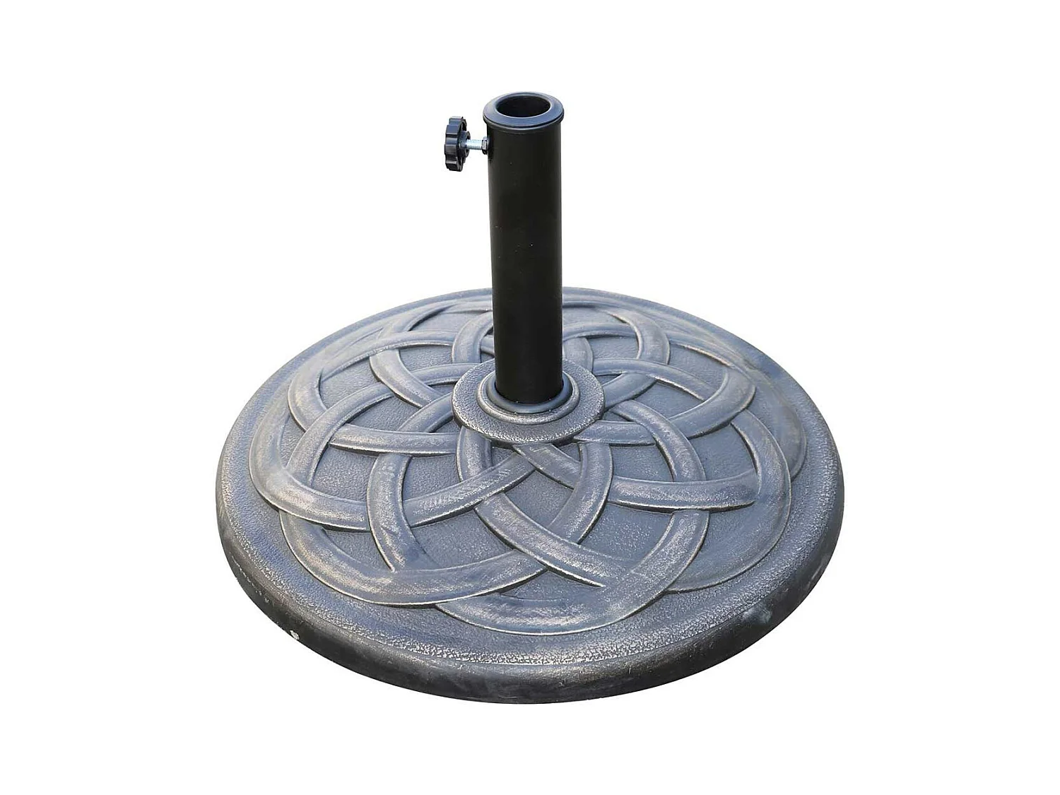 Base de parasol standard effet fonte diamètre 57 cm poids 19 kg