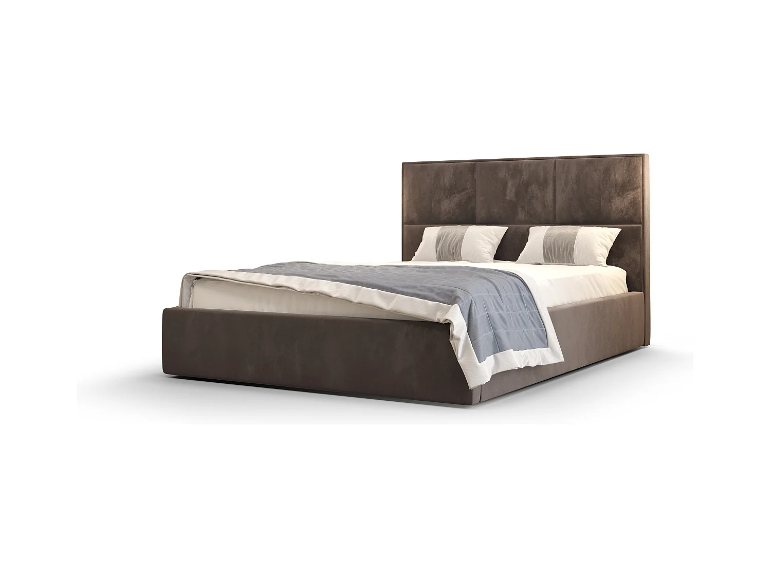 Bedante Polsterbett ELGA 160x200cm, Bettkasten, Doppelbett, Hotelbett, Matratze, Bettkasten, Schlafzimmer, Stauraum, Kontinentalbett, Boxspringbett