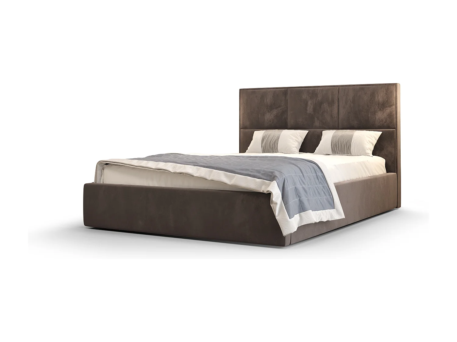 Bedante Polsterbett ELGA 160x200cm, Bettkasten, Doppelbett, Hotelbett, Matratze, Bettkasten, Schlafzimmer, Stauraum, Kontinentalbett, Boxspringbett