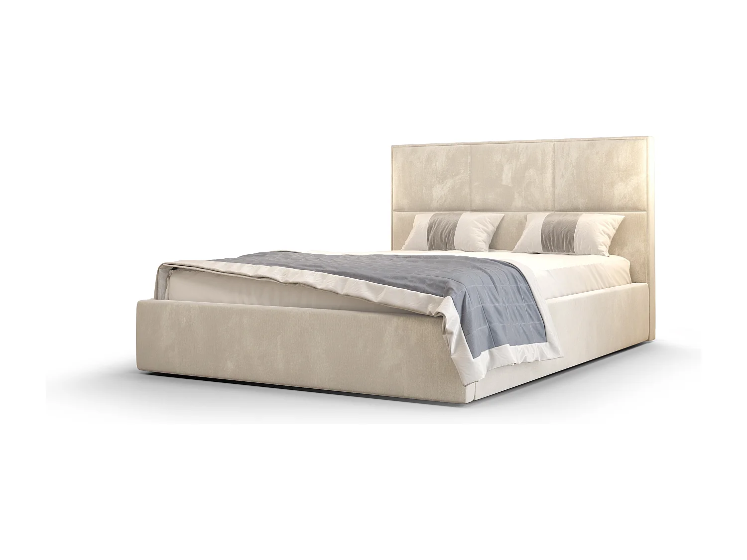 Bedante Polsterbett ELGA 90x200cm, Bettkasten, Einzellbett, Hotelbett, Matratze, Bettkasten, Schlafzimmer, Stauraum, Kontinentalbett, Boxspringbett