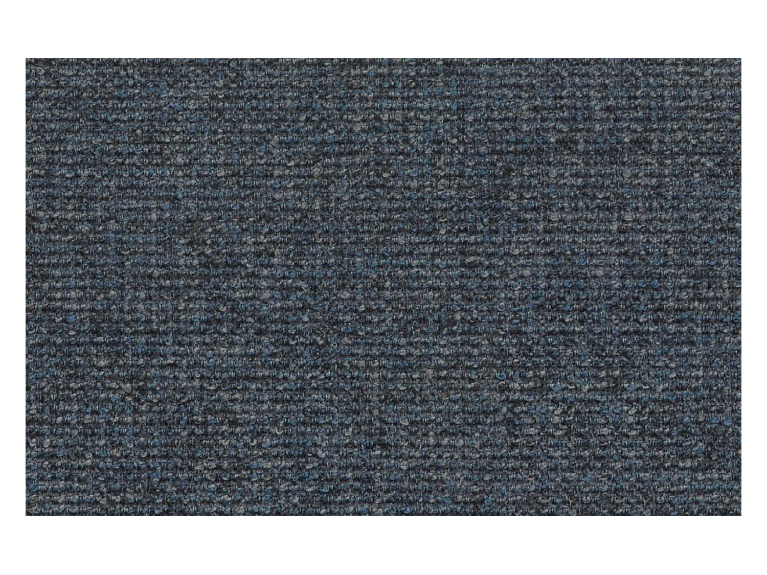 Canapé d'angle 4 places avec  1 relax électrique tissu bleu marine - FIERO