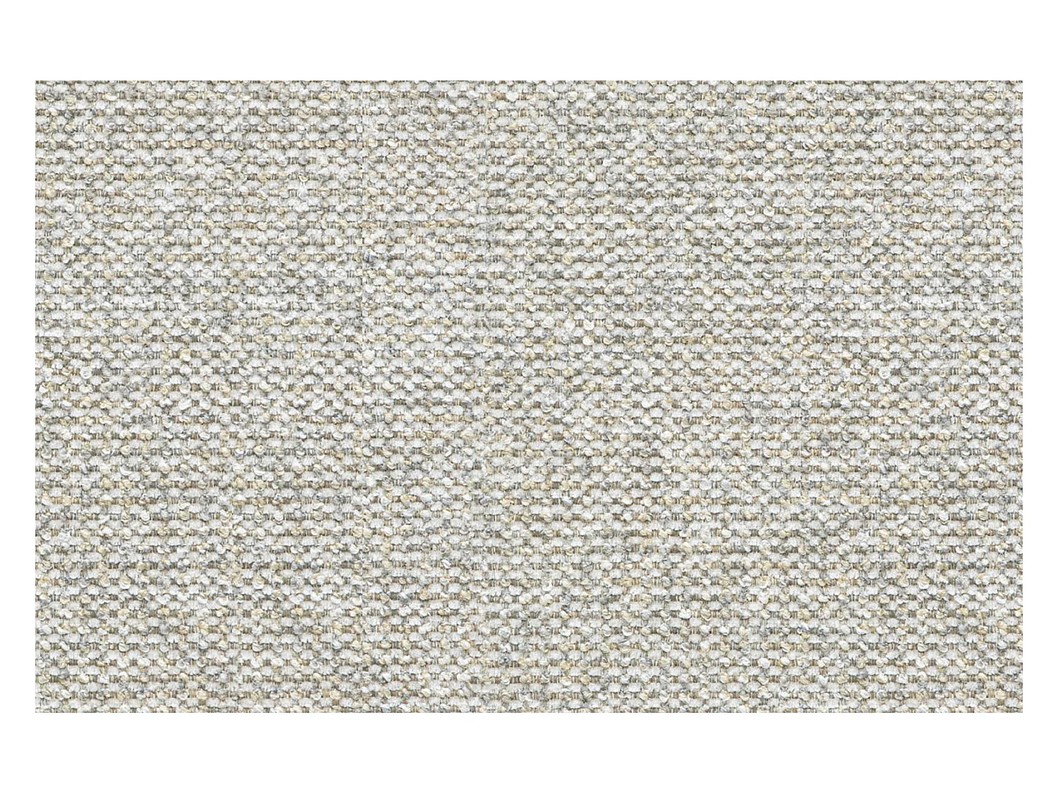 FIERO Ecksofa 4-Sitzer mit 1 Relaxfunktion und verstellbare Kopfstützen, creme