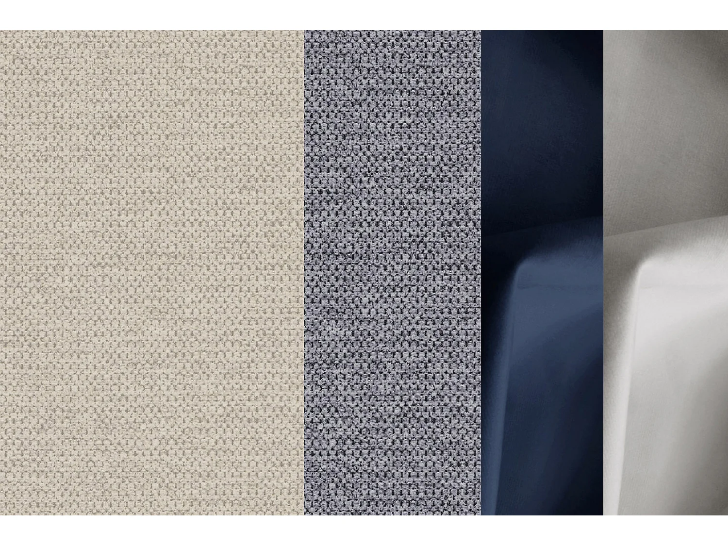 EVENTO Ecksofa 5-Sitzer rechts, creme