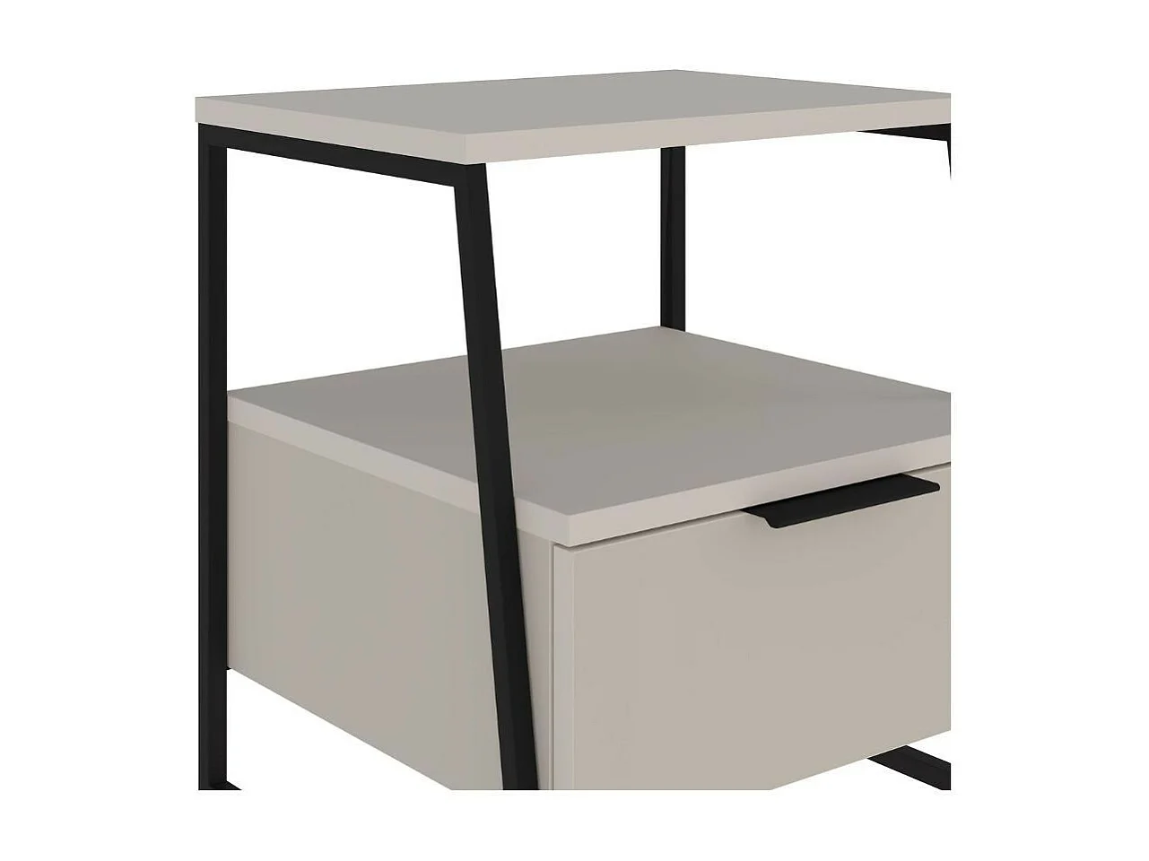 Comodino cashmere Pal 45x41x50 cm – Stile Moderno e Funzionalità in un Design Raffinato