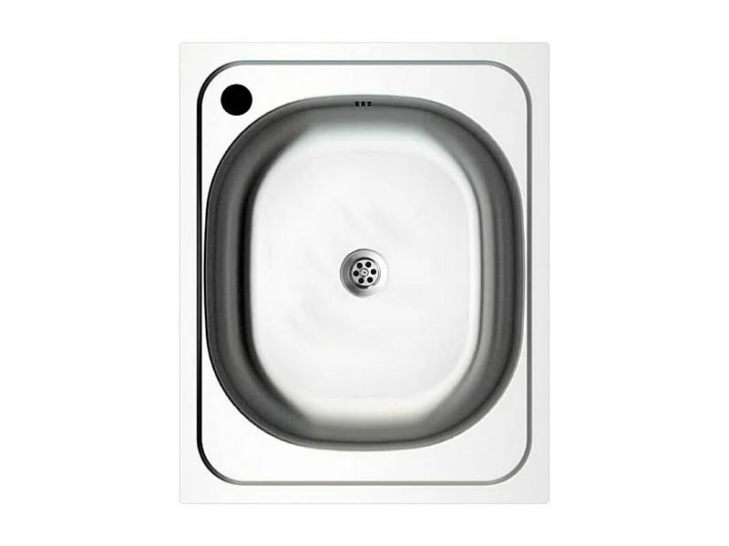 Lavello incasso monovasca acciaio inox N205AS 40x50