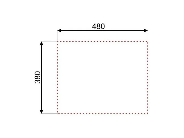 Lavello incasso monovasca acciaio inox N205AS 40x50