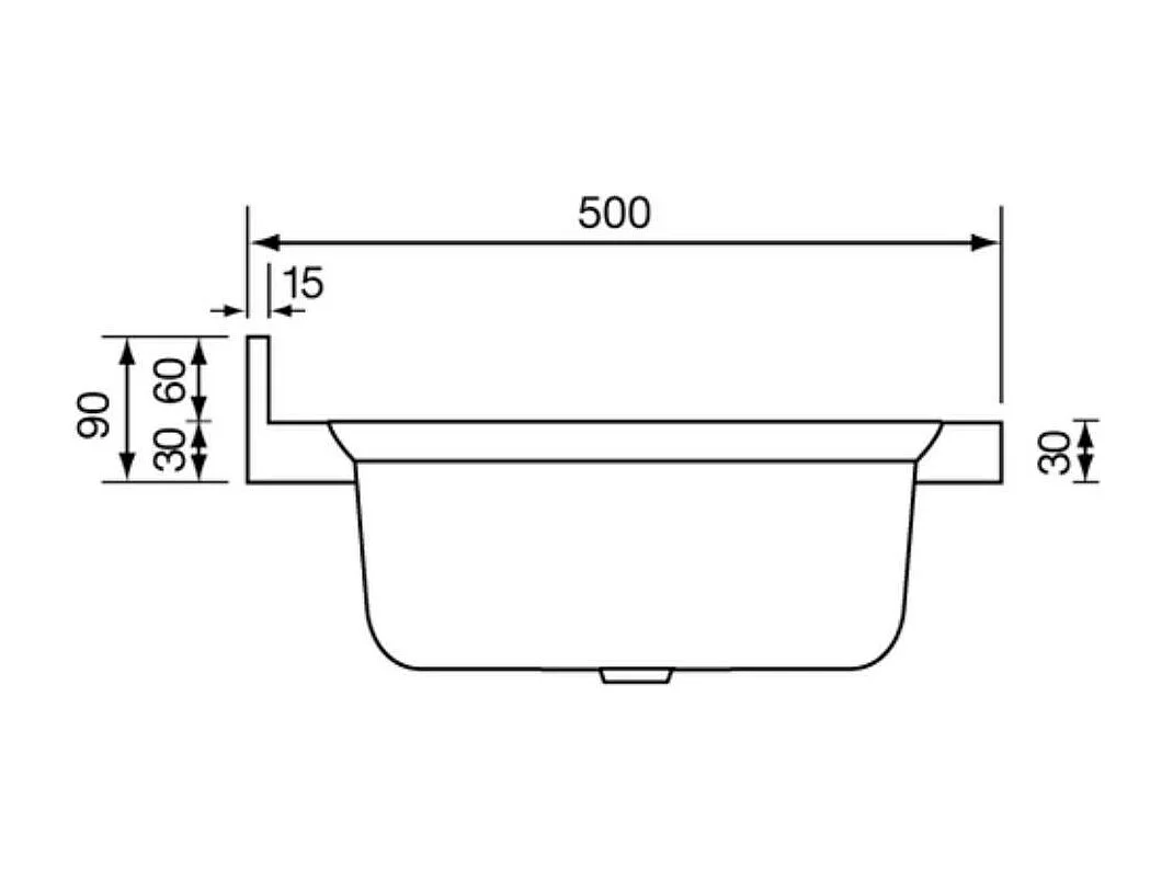Lavello appoggio 120x50 2 vasche e gocciolatoio destro Mondial inox