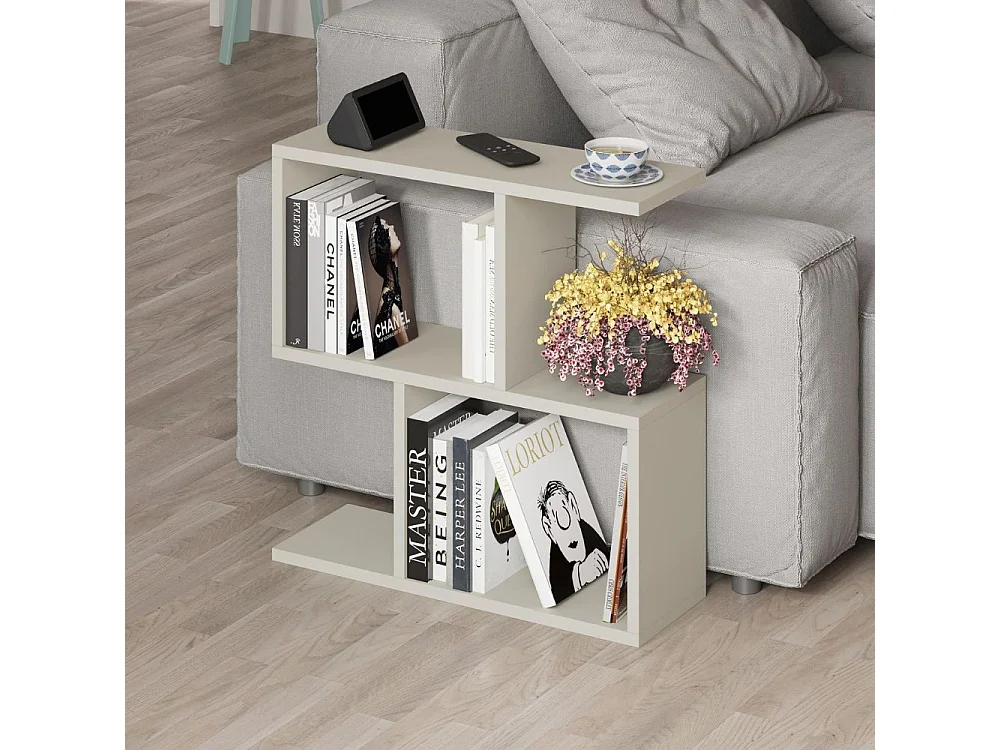 Tavolino da salotto sabbia Homemania 60x19,5x60H – Design moderno e versatilità in un solo complemento d'arredo