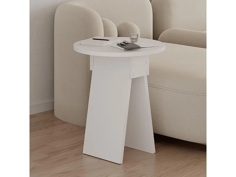 Tavolino da salotto Chen bianco – Eleganza minimalista per ogni ambiente