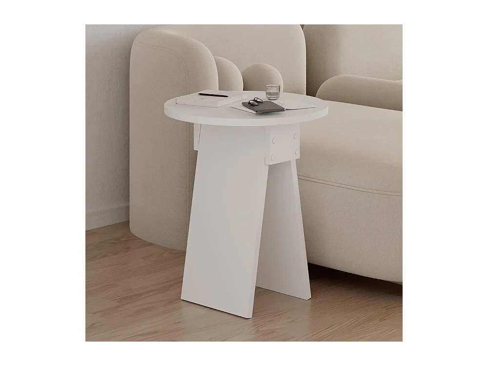 Tavolino da salotto Chen bianco – Eleganza minimalista per ogni ambiente