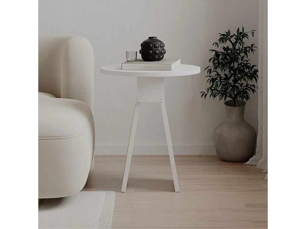 Tavolino da salotto Chen bianco – Eleganza minimalista per ogni ambiente