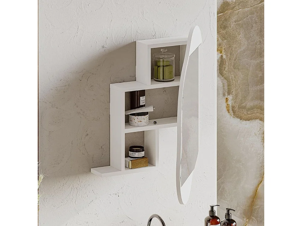 Specchio contenitore Cloud a forma di nuvola – Stile, funzione e magia per i tuoi spazi