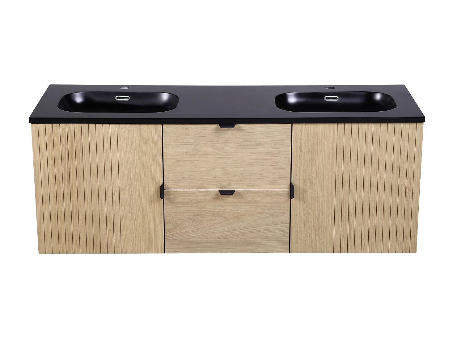 STUDIO integrierte Doppelspüle aus Harz