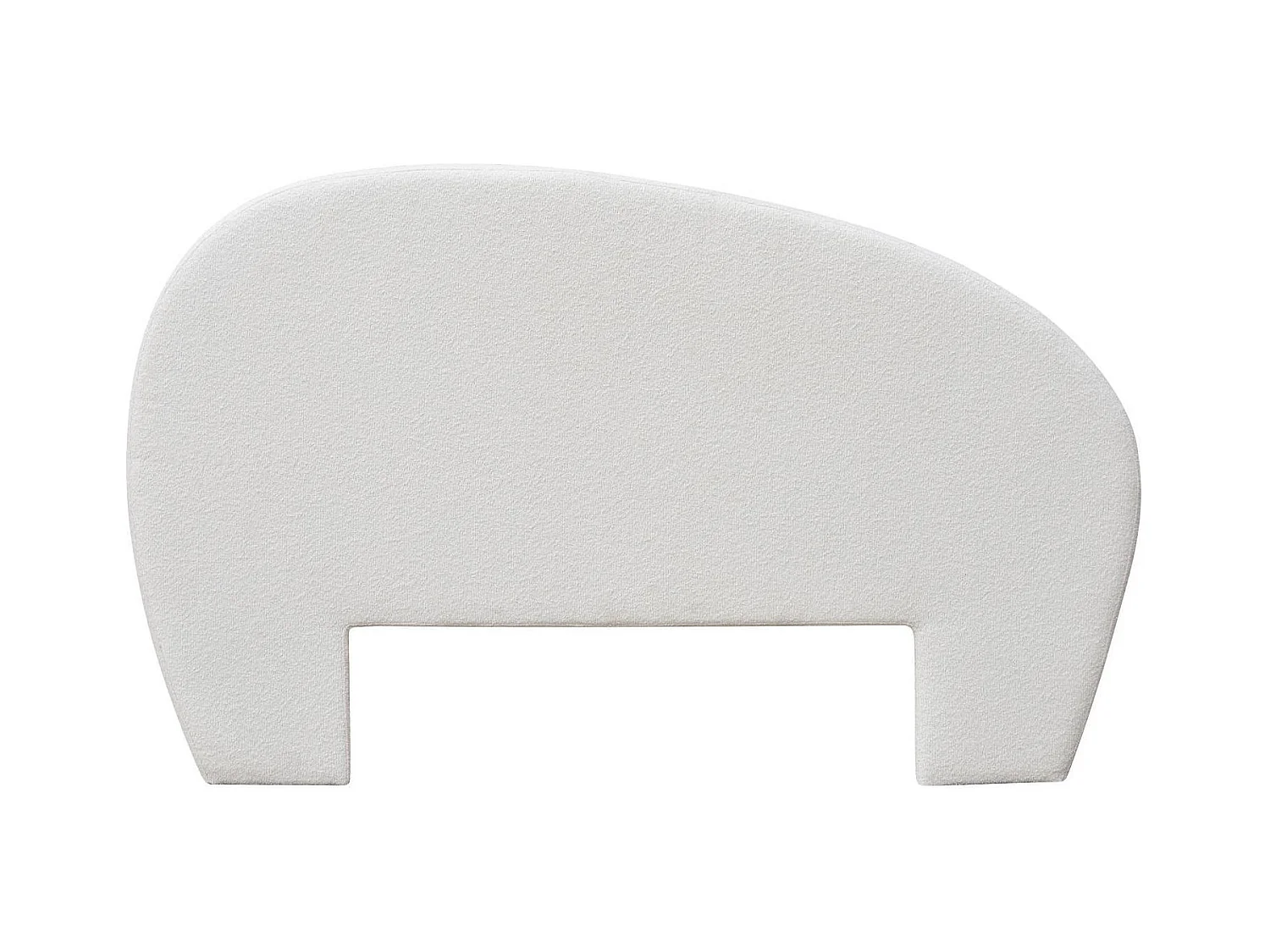 Cabecero bouclette blanco 165 cm LENA