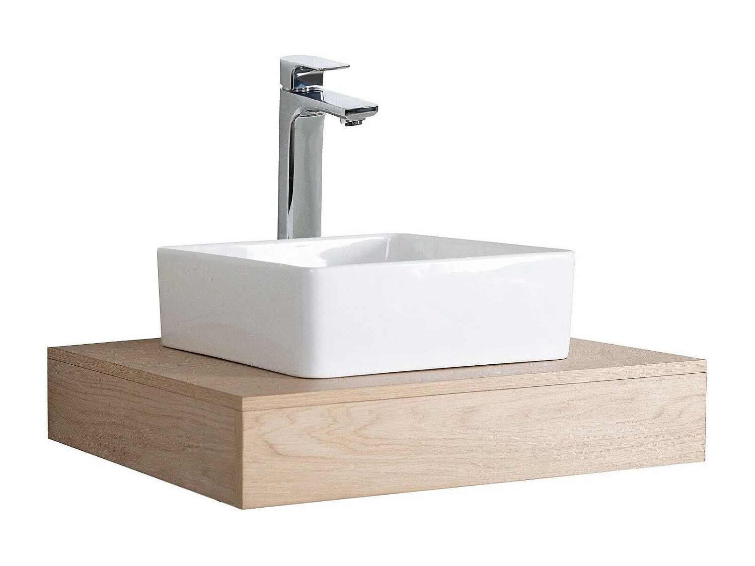 Enkele unit + wastafel + WILL spiegel