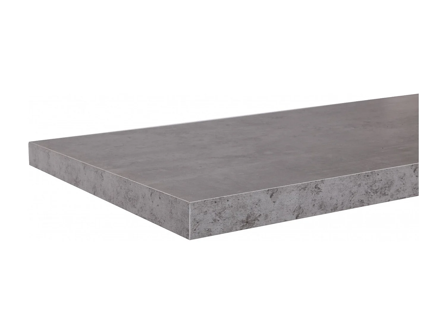 Hangend wastafelblad voor wastafel - 120 cm - Dikte 3,8 cm WILL