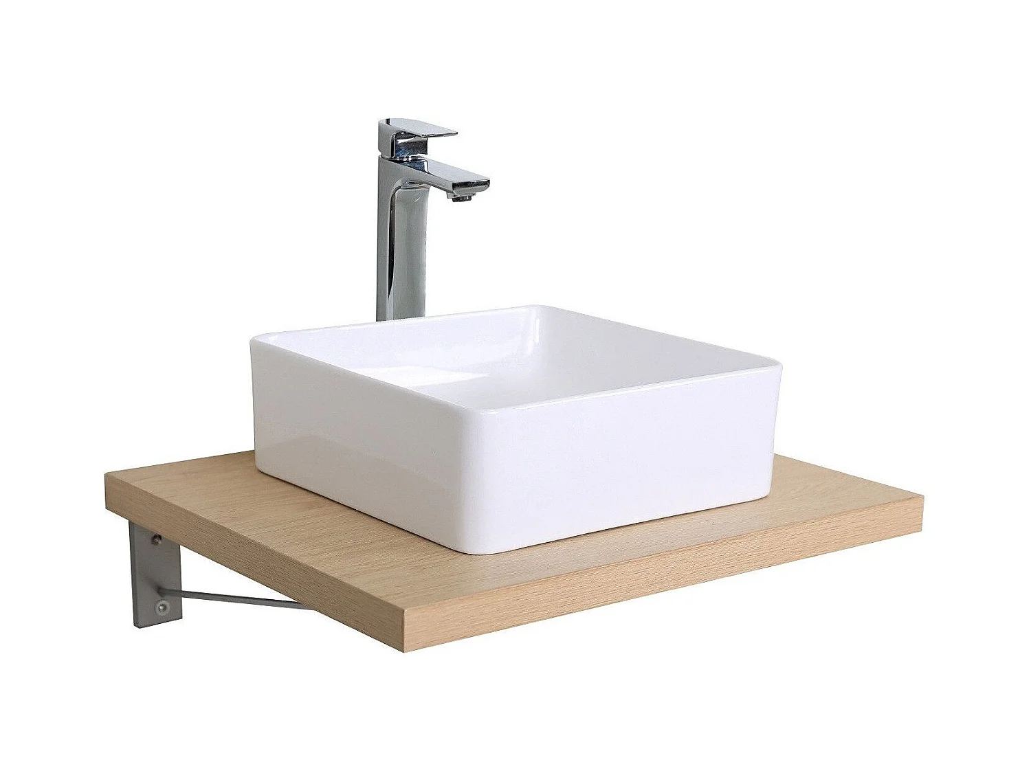 Hängeschrank + Waschbecken + Spiegel + WILL-Säule