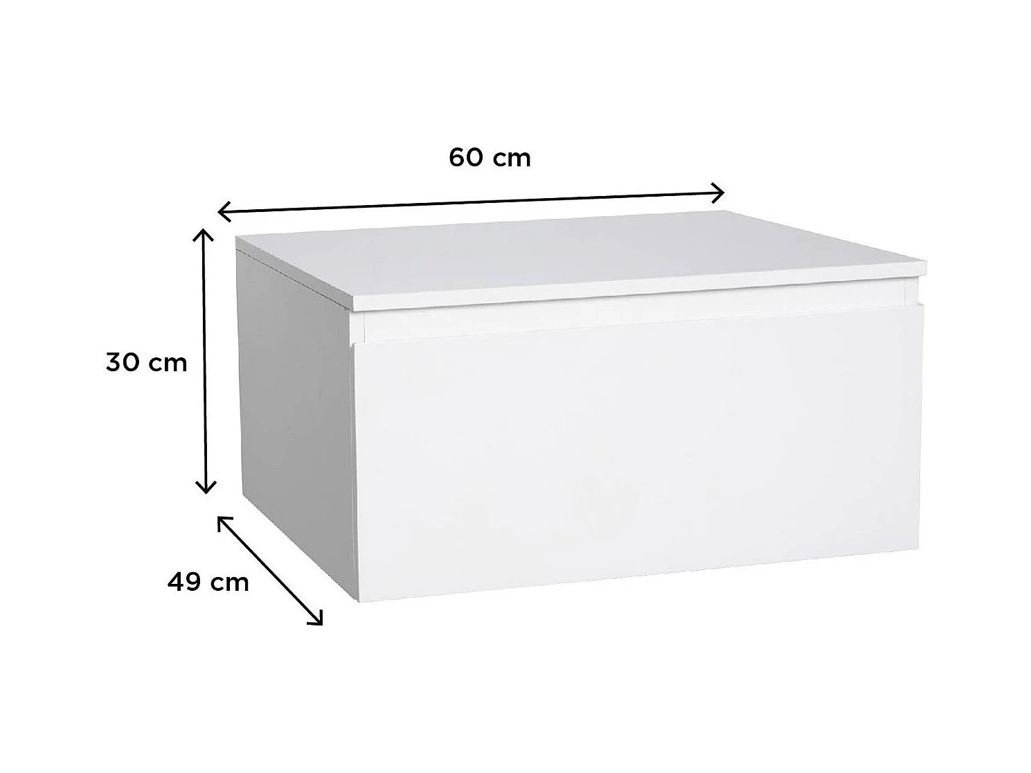 Enkele unit + wastafel + WILL spiegel