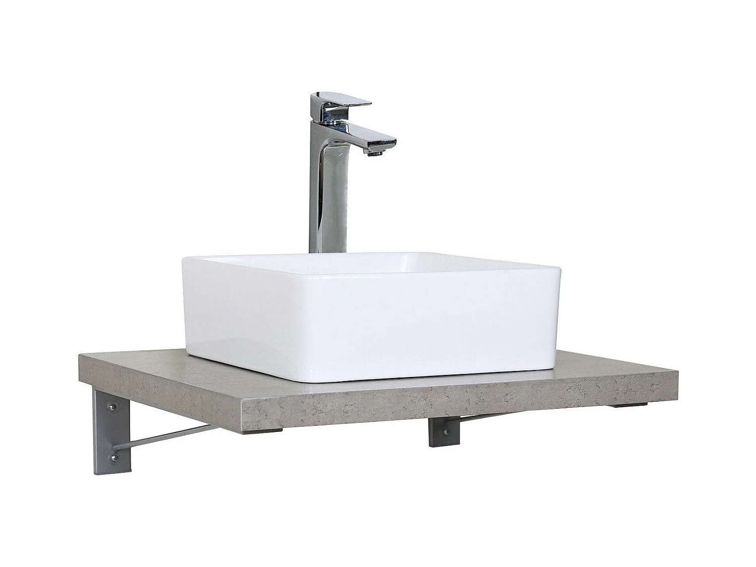 Enkele unit + wastafel + WILL spiegel