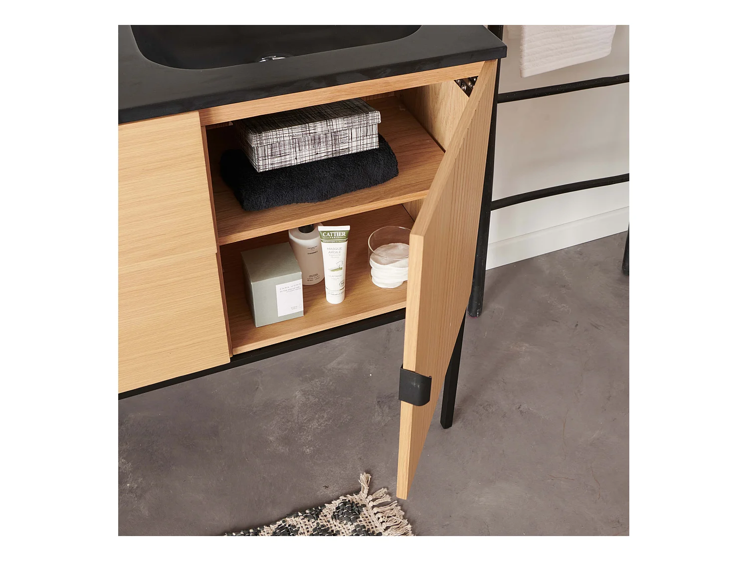 STUDIO Doppelwaschtisch + Spiegel