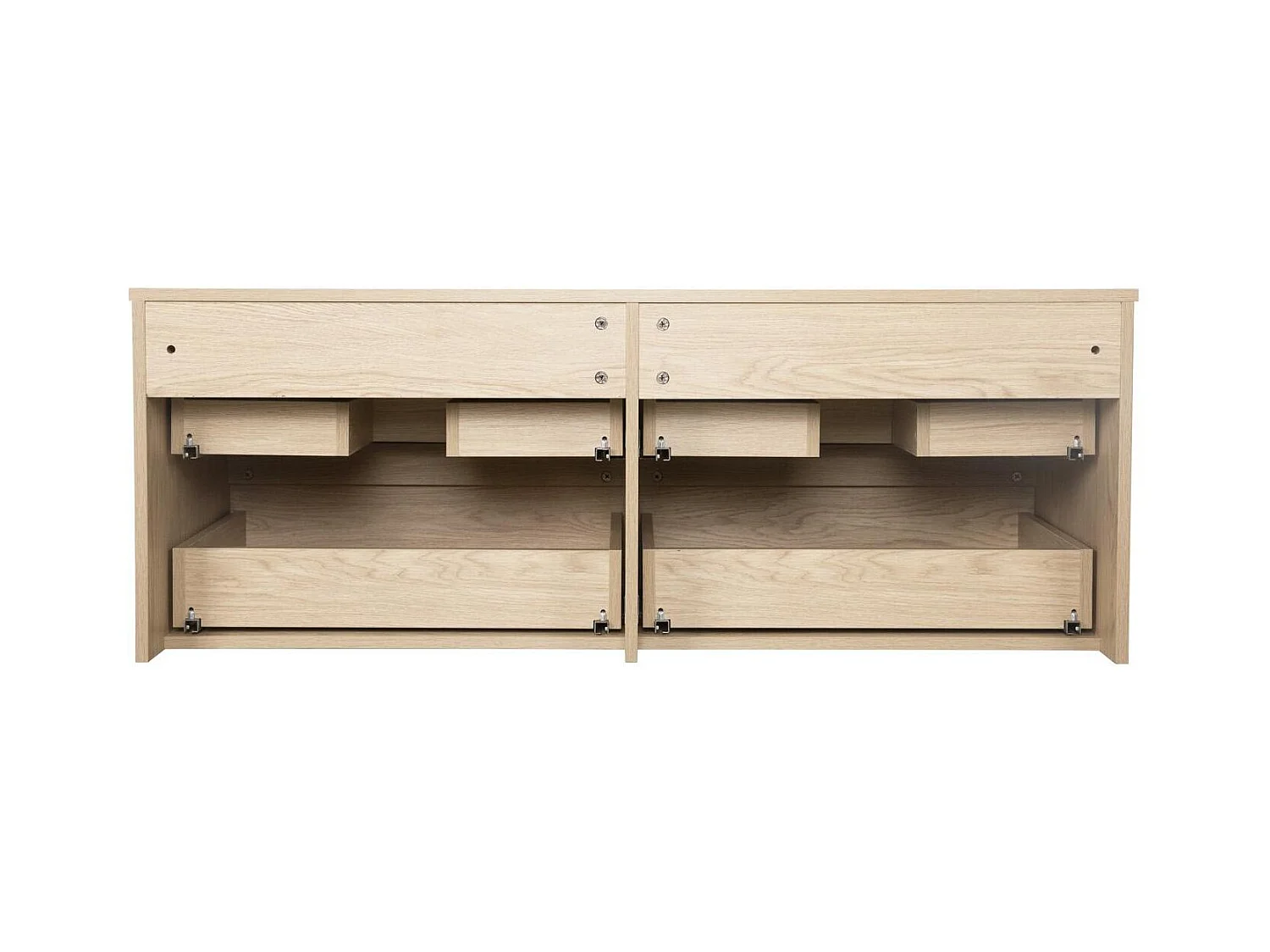 SORRENTO 120 cm Wand-Doppelwaschbecken