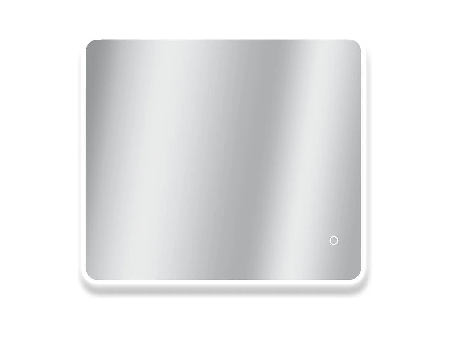 Rechthoekige LED-spiegel L60/80/90/120cm met achtergrondverlichting MIRALUX