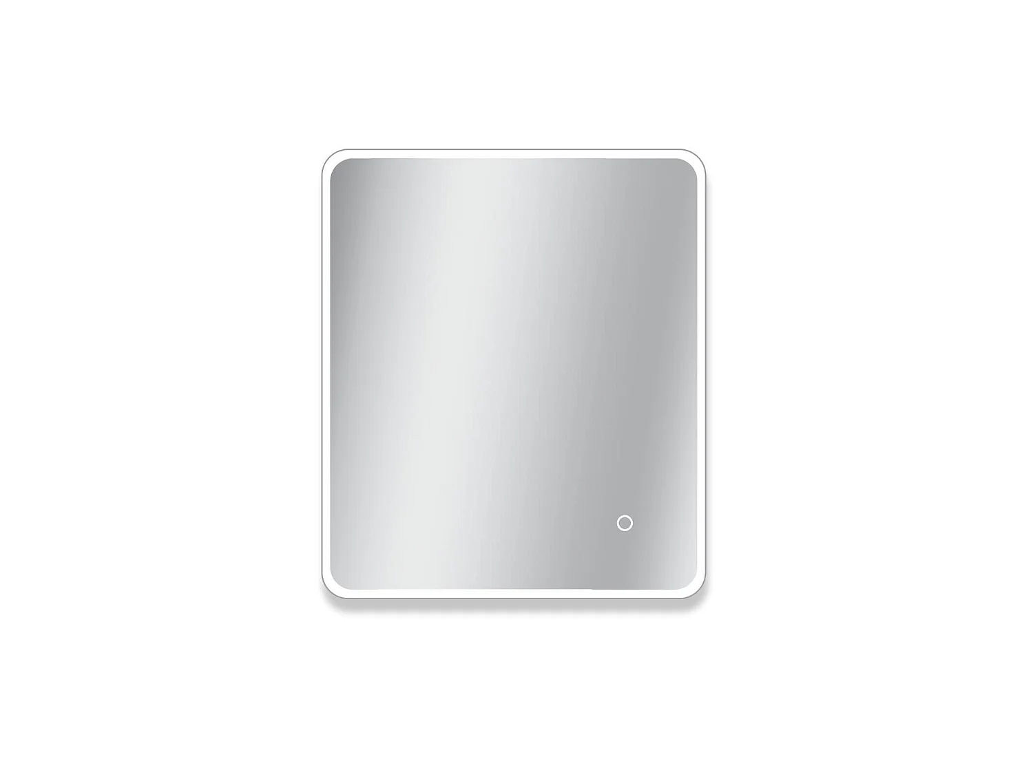 Specchio rettangolare LED L60/80/90/120cm con retroilluminazione MIRALUX