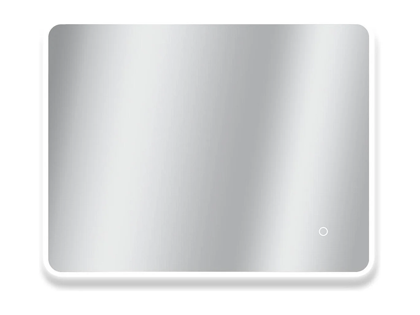 Rechthoekige LED-spiegel L60/80/90/120cm met achtergrondverlichting MIRALUX