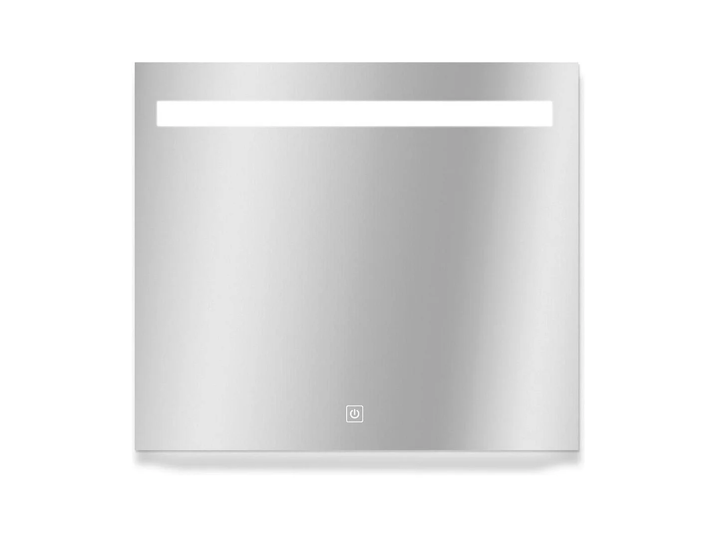 Rechthoekige LED-spiegel L60/80cm met dimmer NOVA LUX
