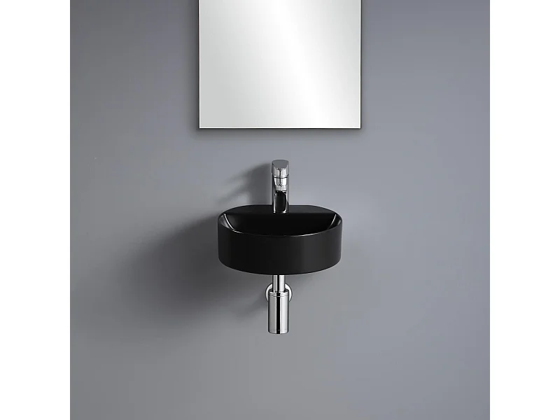 ROLLO rundes Wand-Handwaschbecken