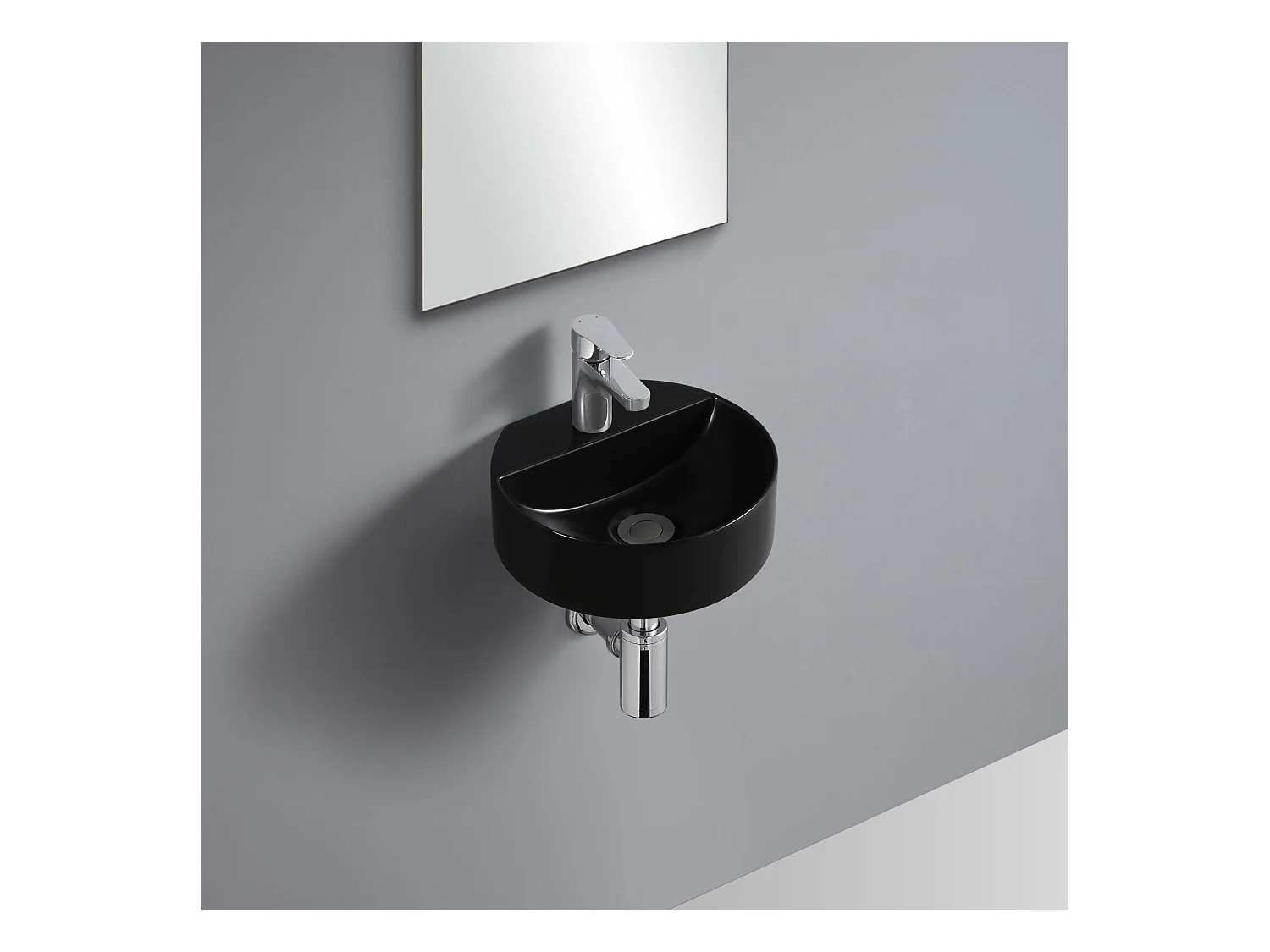 Lavamanos redondo de pared ROLLO