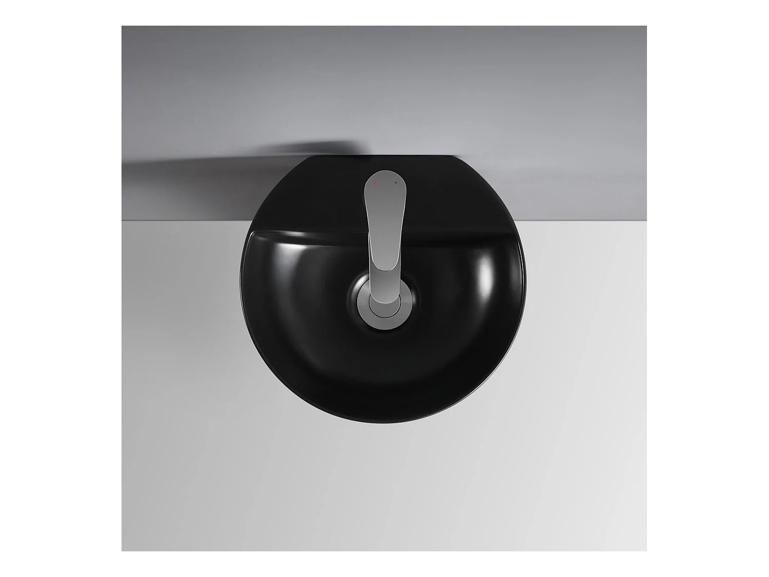 Lavamanos redondo de pared ROLLO