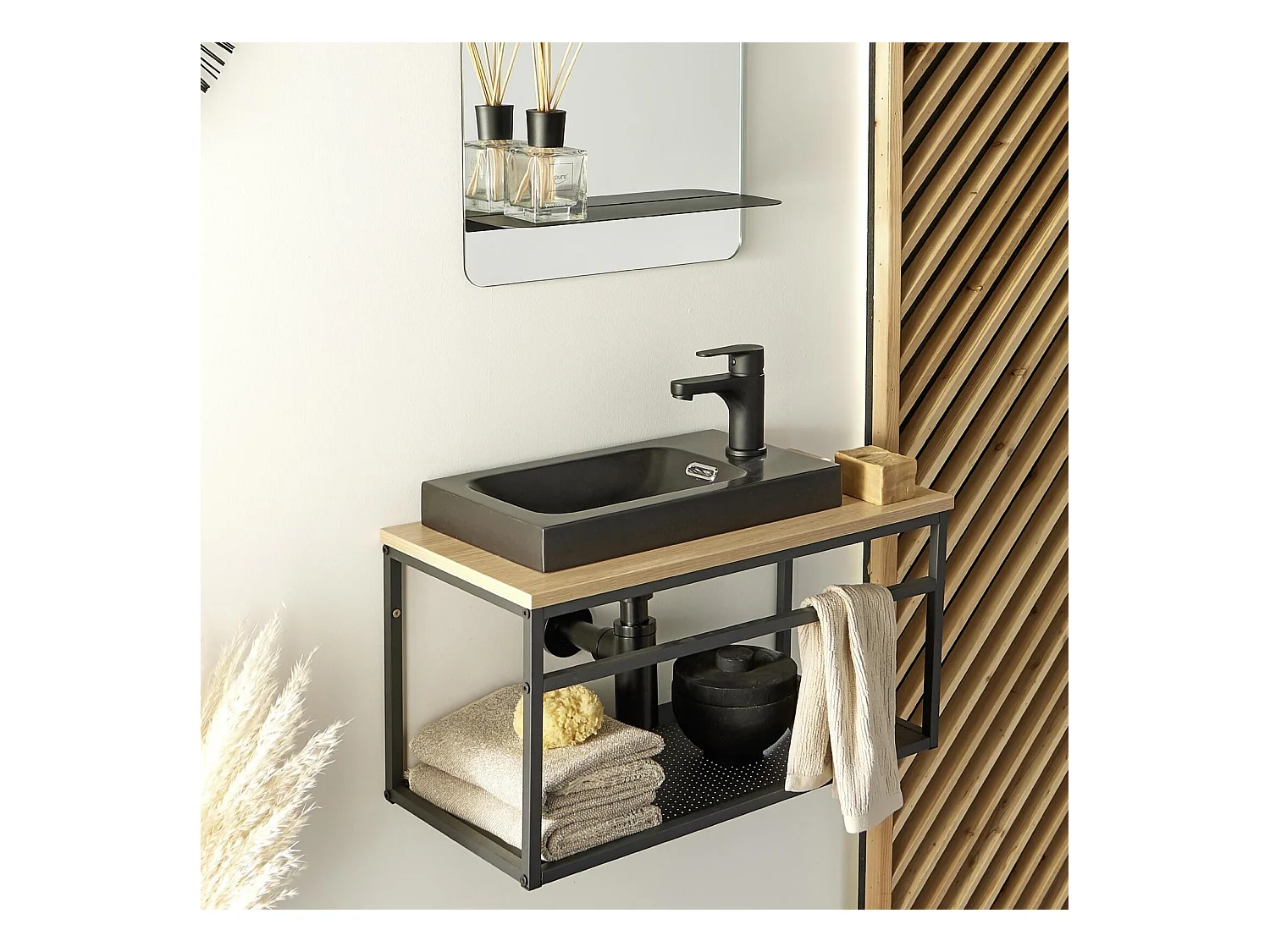 Grifo warm-koud eenhendel handwastafelkraan