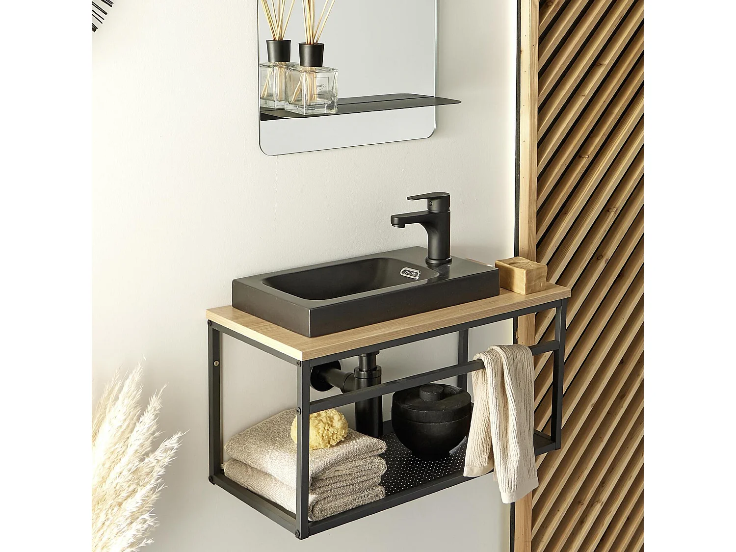 Grifo warm-koud eenhendel handwastafelkraan